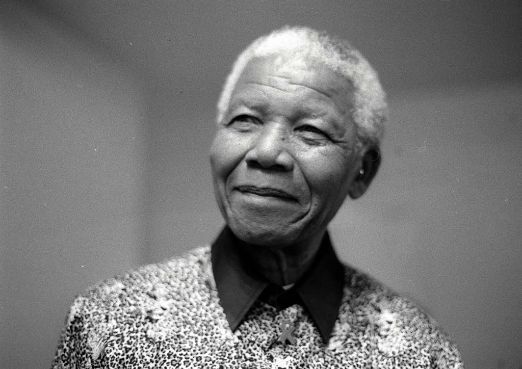 A contemplative portrait of Nelson Mandela in his later years showing dignity and wisdom